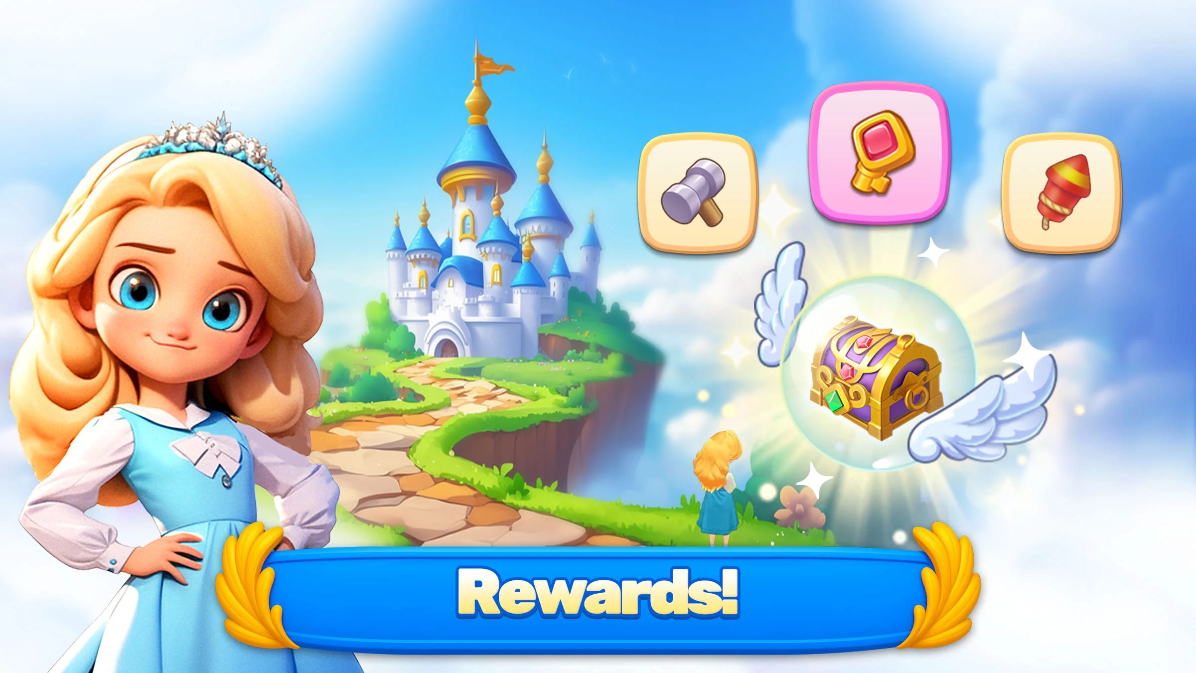 Merge Skyland Adventures — Android gameplay screenshot 4